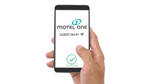 Motel One Guest Wi-Fi portal page example